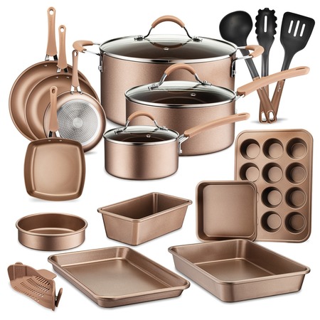 Nutrichef 20-Piece Kitchenware Pots and Pans Set NCCW20S